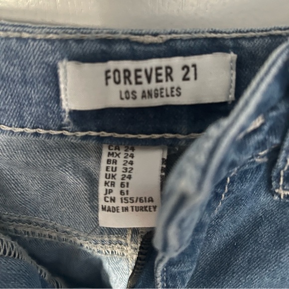 Forever 21 denim midi skirt - Picture 2 of 2